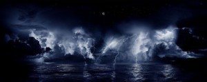 The never-ending lighting storm, Lake Maracaibo, Venezuela, South America